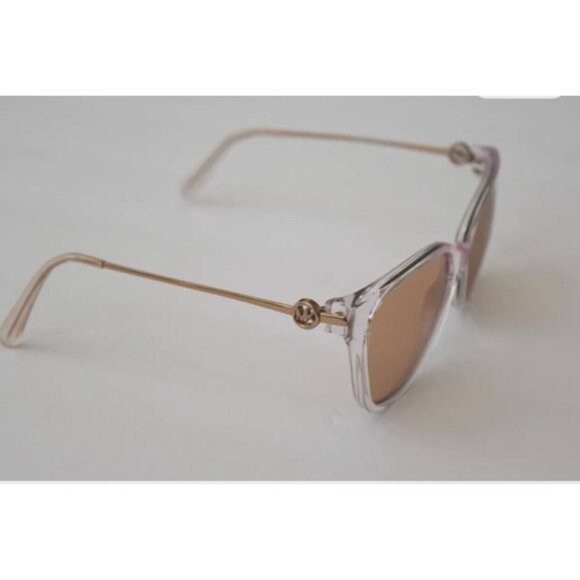 Michael Kors Marrakesh Clear RG Mirrored Sunglasses MK6006 3014R1 57-16-140 - Picture 2 of 16